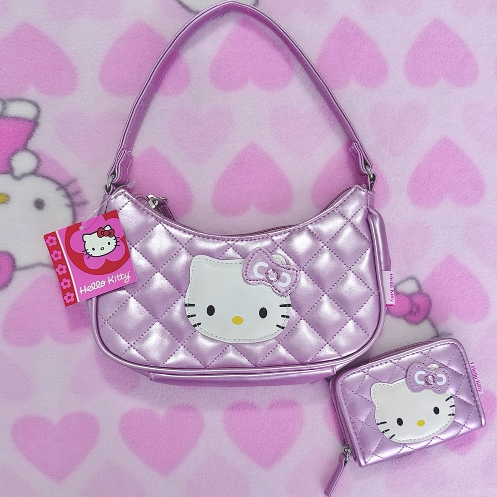 Hello Kitty Purse + Wallet Set